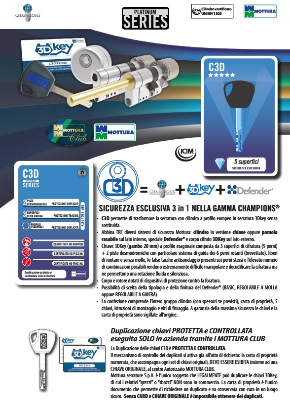 Champions C3D MOTTURA